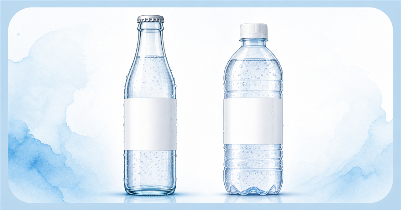 炭酸水の瓶とペットボトルの違いを徹底解説